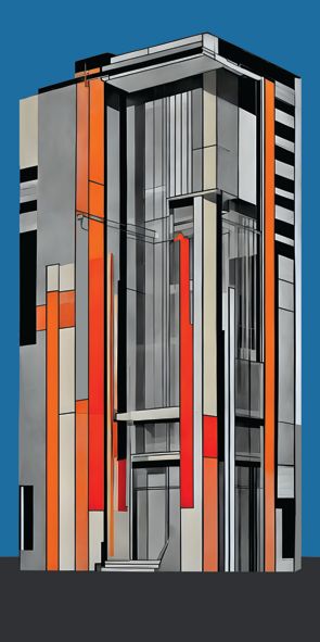 &quot;dessau 11&quot;, Acrylglasbild