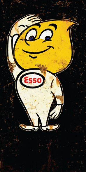 &quot;Esso&quot;, Acrylglasbild