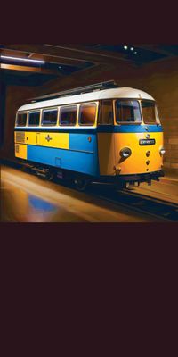 "Express 1", Acrylglasbild