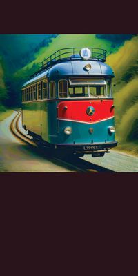 "Express 2", Acrylglasbild