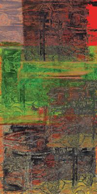 &quot;F355 STREET&quot;, Acrylglasbild