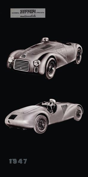 &quot;Ferrari 125S&quot;, Acrylglasbild