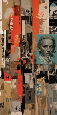 &quot;B&quot;, Acrylglasbild