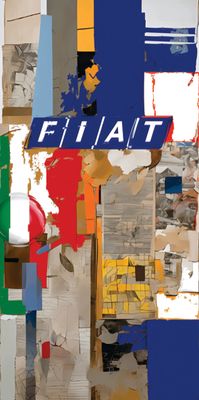 &quot;fiat&quot;, Acrylglasbild