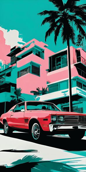 &quot;FLORIDA 1&quot;, Acrylglasbild
