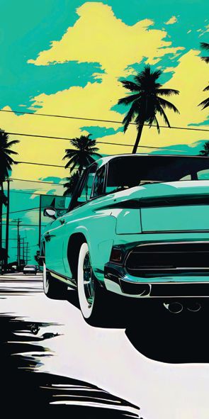 &quot;FLORIDA 4&quot;, Acrylglasbild