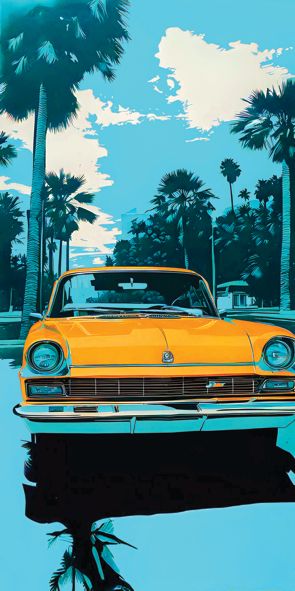 &quot;FLORIDA 5&quot;, Acrylglasbild