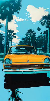 &quot;FLORIDA 5&quot;, Acrylglasbild