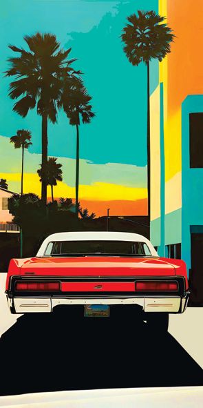 &quot;FLORIDA 9&quot;, Acrylglasbild