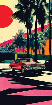 &quot;FLORIDA 19&quot;, Acrylglasbild