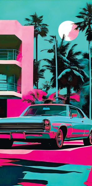 &quot;FLORIDA 12&quot;, Acrylglasbild