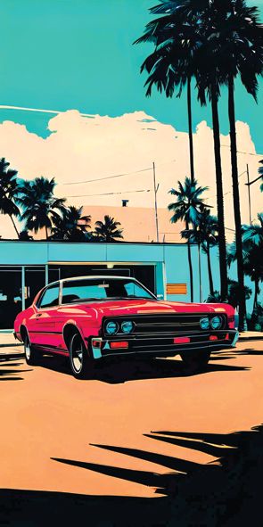 &quot;FLORIDA 20&quot;, Acrylglasbild