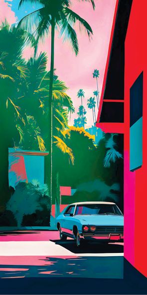 &quot;FLORIDA 22&quot;, Acrylglasbild