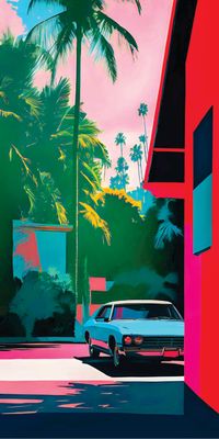 &quot;FLORIDA 22&quot;, Acrylglasbild