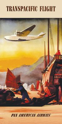&quot;Flying Boat&quot;, Acrylglasbild