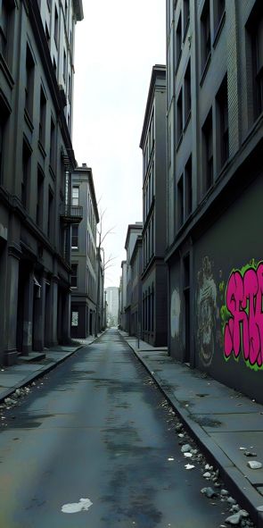 &quot;Graffiti pink&quot;, Acrylglasbild
