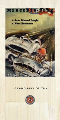 &quot;GRAND PRIX OF ITALY&quot;, Acrylglasbild