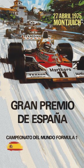 &quot;GRAN PREMIO&quot;, Acrylglasbild