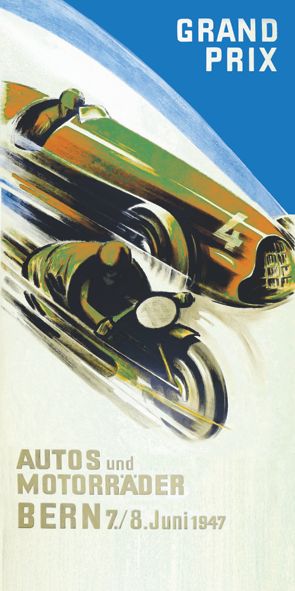 &quot;GRAND PRIX 1947&quot;, Acrylglasbild
