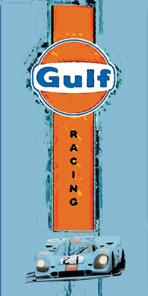 &quot;GULF&quot;, Acrylglasbild