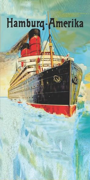 &quot;Hamburg-Amerika 1&quot;, Acrylglasbild
