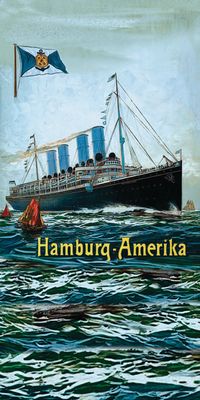 &quot;Hamburg-Amerika 2&quot;, Acrylglasbild