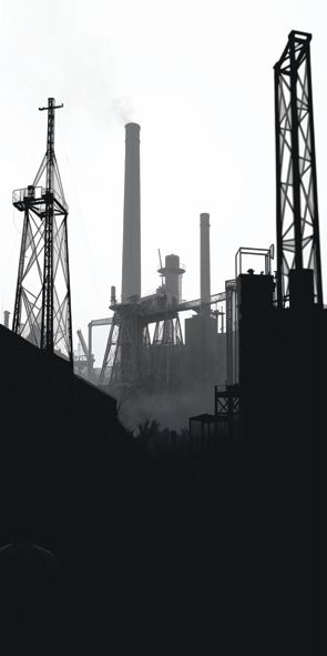&quot;INDUSTRIE B&quot;, Acrylglasbild