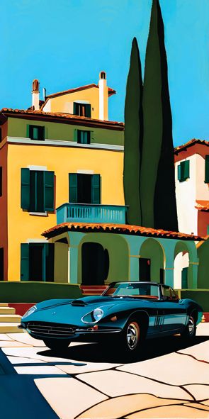 &quot;ITALIEN 15&quot;, Acrylglasbild