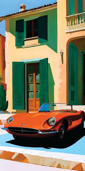 &quot;ITALIEN 19&quot;, Acrylglasbild