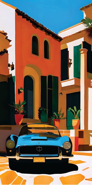 &quot;ITALIEN 22&quot;, Acrylglasbild