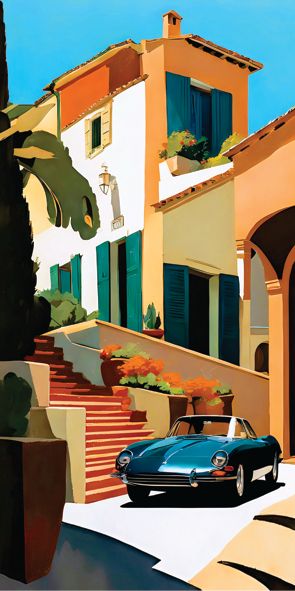 &quot;ITALIEN 23&quot;, Acrylglasbild