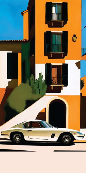 &quot;ITALIEN 12&quot;, Acrylglasbild
