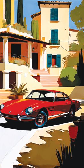 &quot;ITALIEN 13&quot;, Acrylglasbild