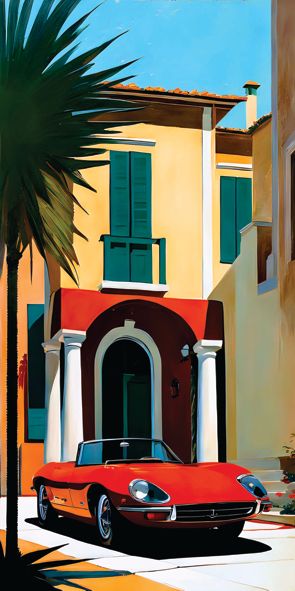 &quot;ITALIEN 16&quot;, Acrylglasbild