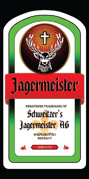 &quot;Jaegermeister&quot;, Acrylglasbild