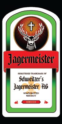&quot;Jaegermeister&quot;, Acrylglasbild