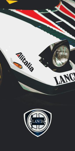 &quot;Lancia Plakat&quot;, Acrylglasbild