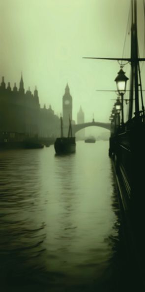&quot;London 1893&quot;, Acrylglasbild