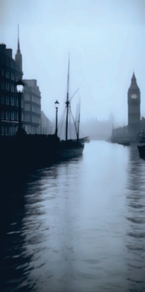 &quot;London 1892&quot;, Acrylglasbild