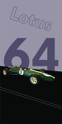 &quot;Lotus Climax 25&quot;, Acrylglasbild