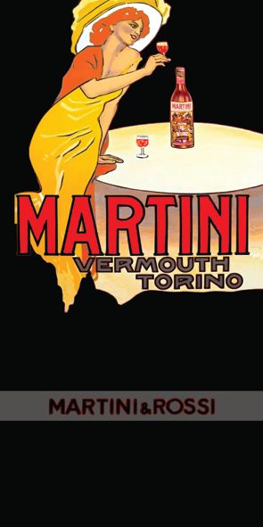 &quot;MARTINI Werbung&quot;, Acrylglasbild