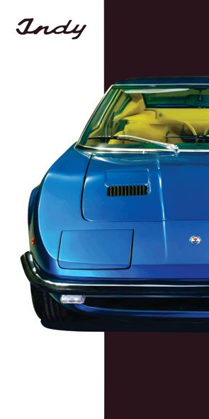 &quot;maserati indy&quot;, Acrylglasbild