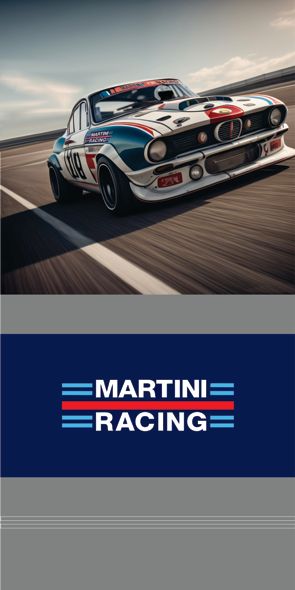 &quot;Martini Racing&quot;, Acrylglasbild