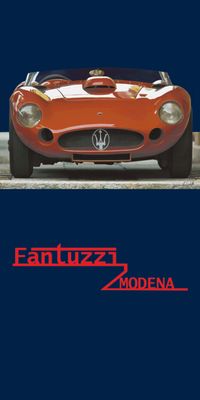 &quot;Maserati 450S fantuzzi&quot;, Acrylglasbild