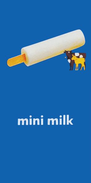 &quot;Mini Milk&quot;, Acrylglasbild