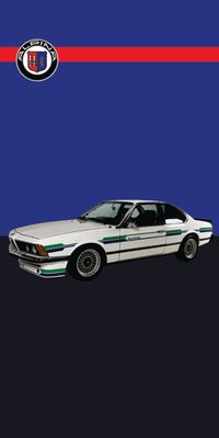 &quot;Alpina B7 Turbo&quot;, Acrylglasbild