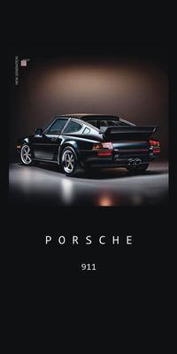 &quot;NEW GENERATION Porsche 911&quot;, Acrylglasbild