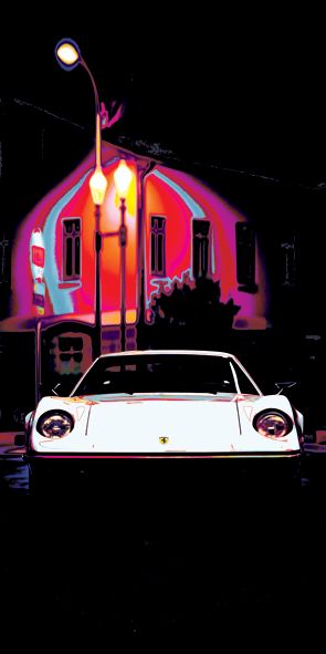 &quot;project 5 AutosFineArt studio&quot;, Acrylglasbild