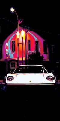 &quot;project 5 AutosFineArt studio&quot;, Acrylglasbild