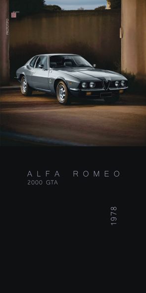 &quot;PROTOTIPO AlfaRomeo 2000 GTA&quot;, Acrylglasbild